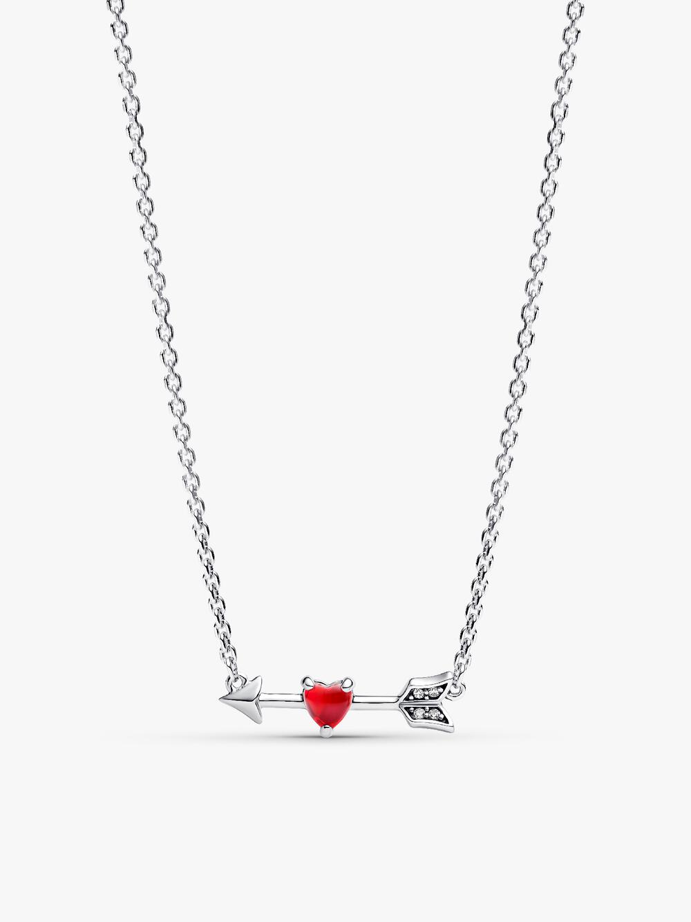 Red Heart Stud Earrings