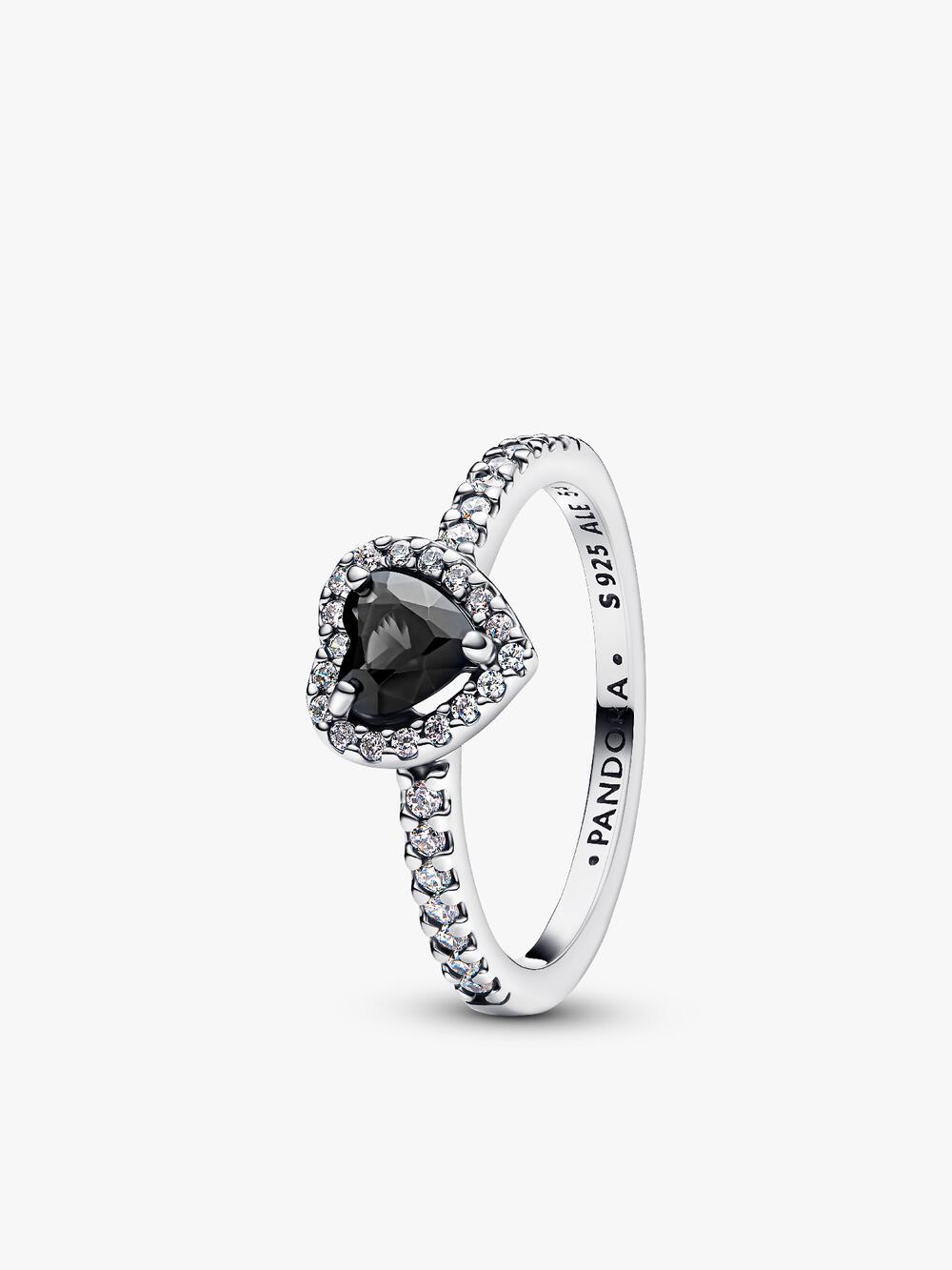 Elevated Pink Heart Ring