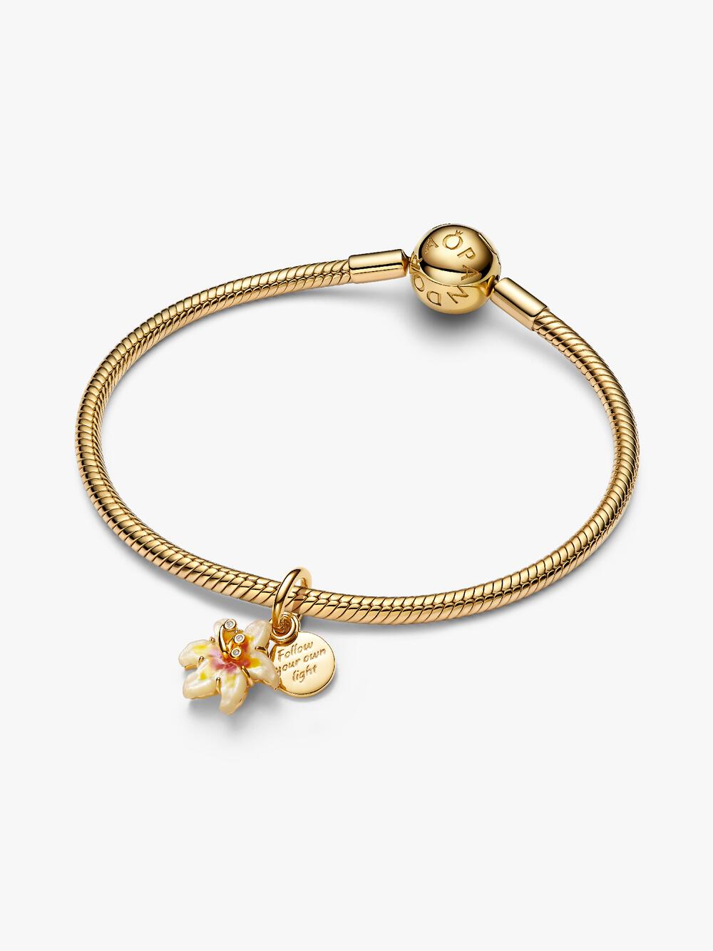 Disney Tangled Sundrop Flower Glow-in-the-dark Charm
