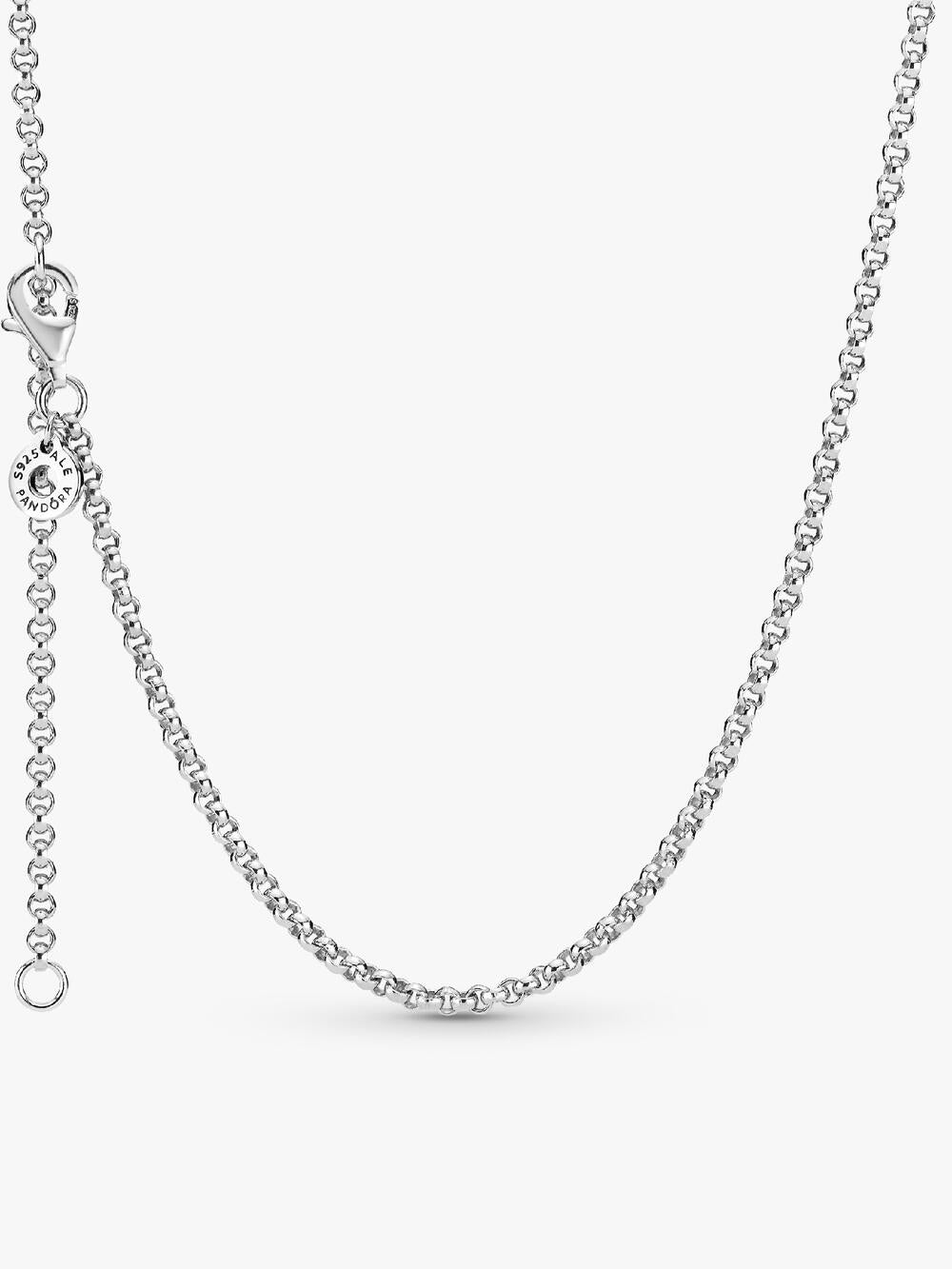Pandora Moments Heart Clasp Snake Chain Necklace
