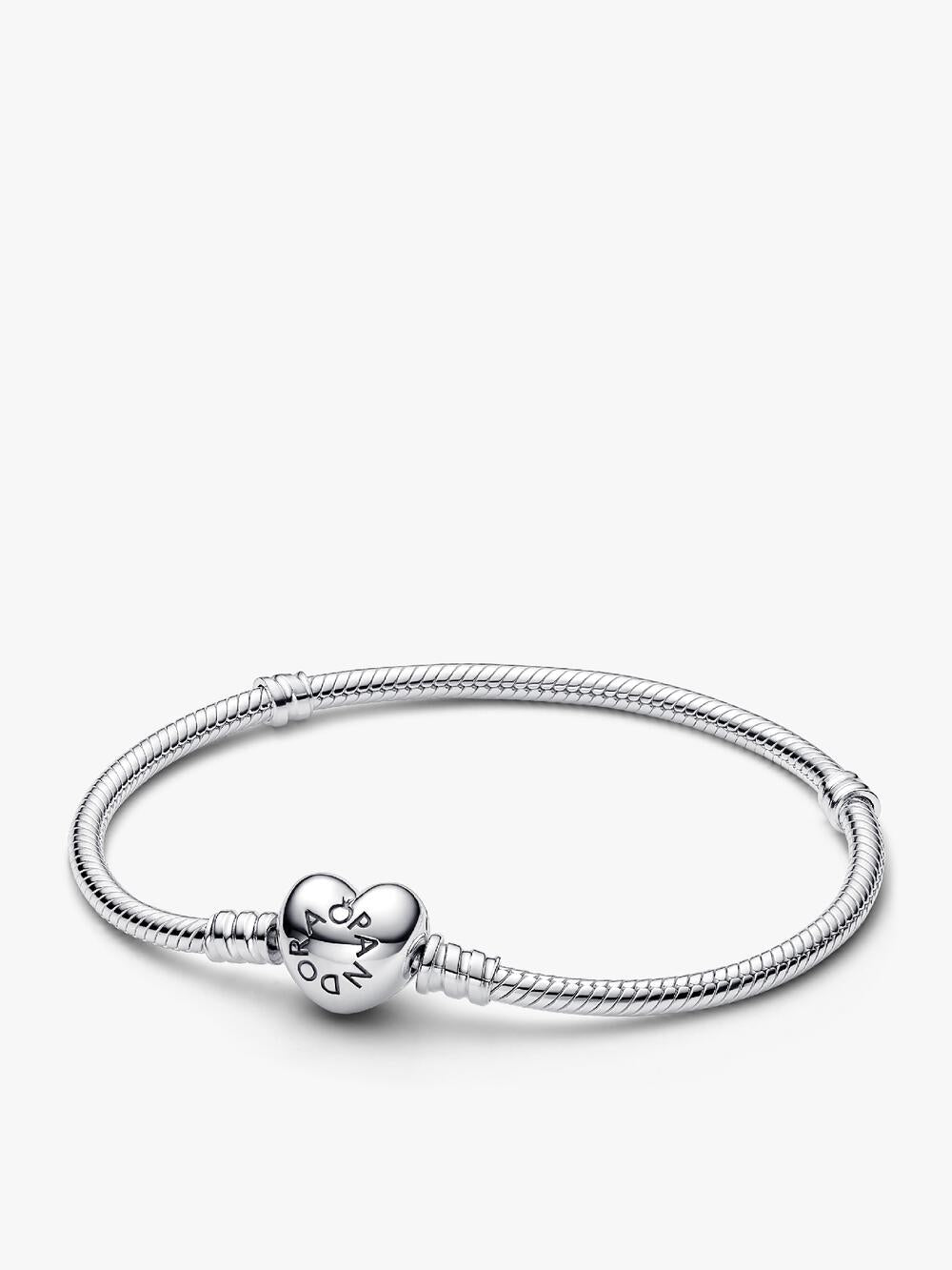 Engravable Heart Charm Bracelet Set