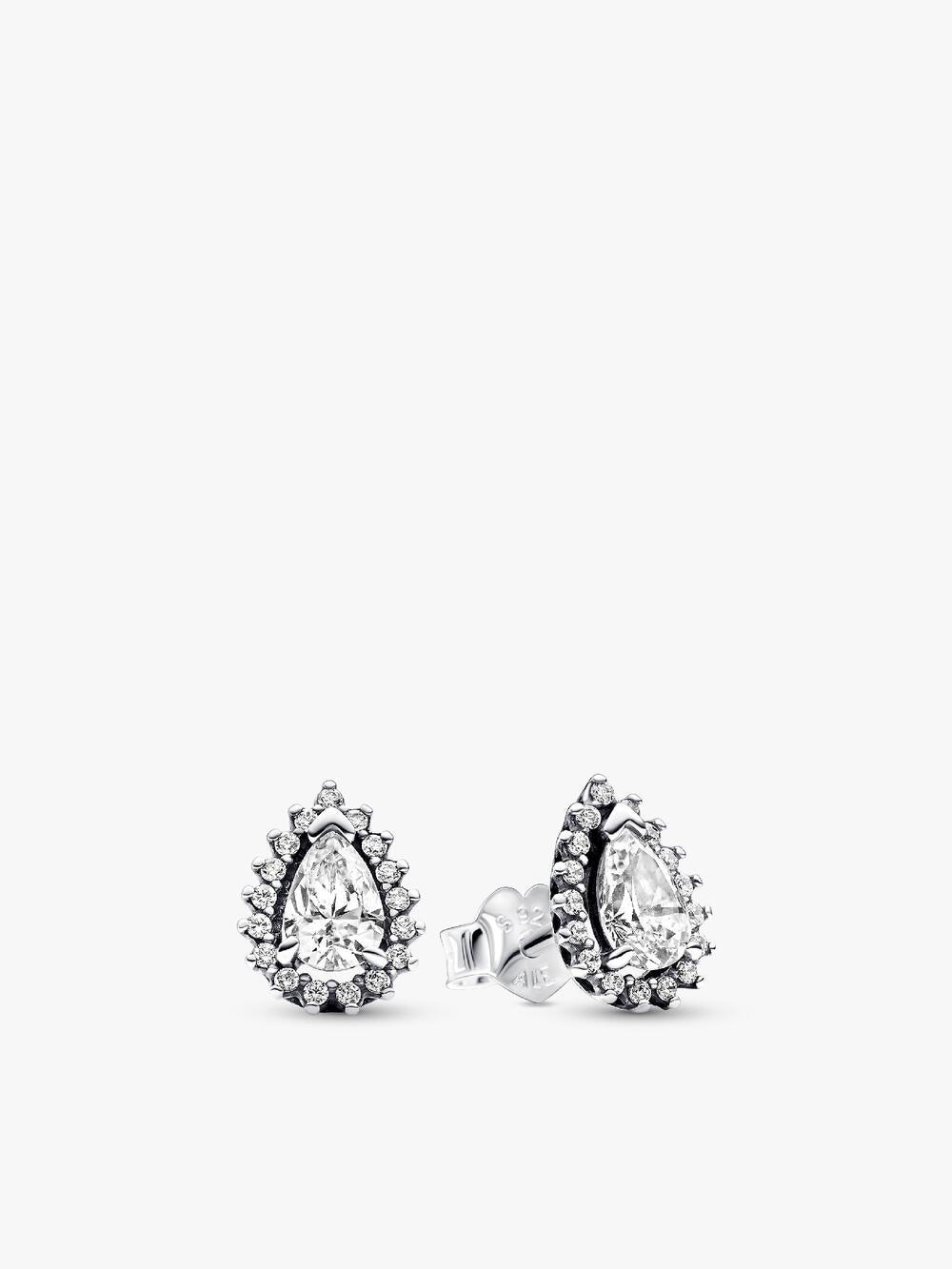 Red Heart Stud Earrings