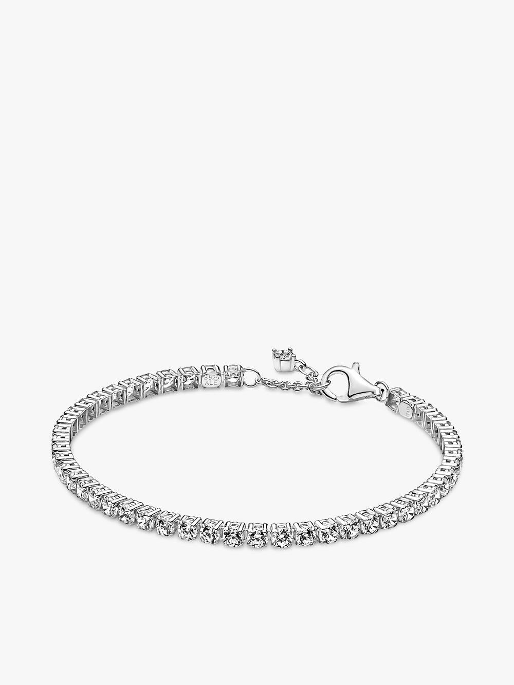 Sparkling Pink Tennis Bracelet
