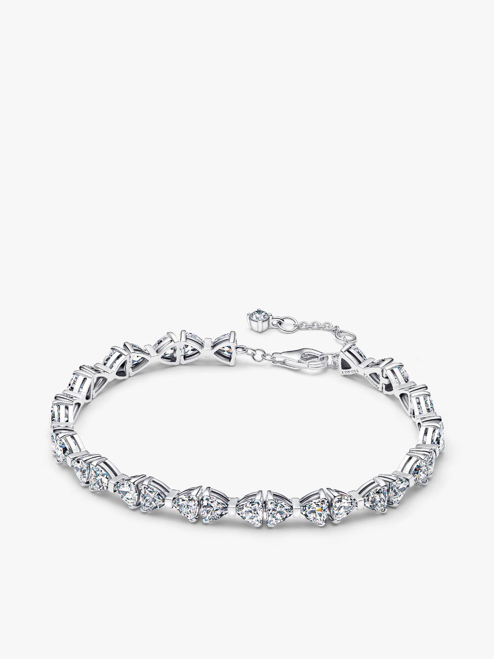 Square Sparkle Halo Ring