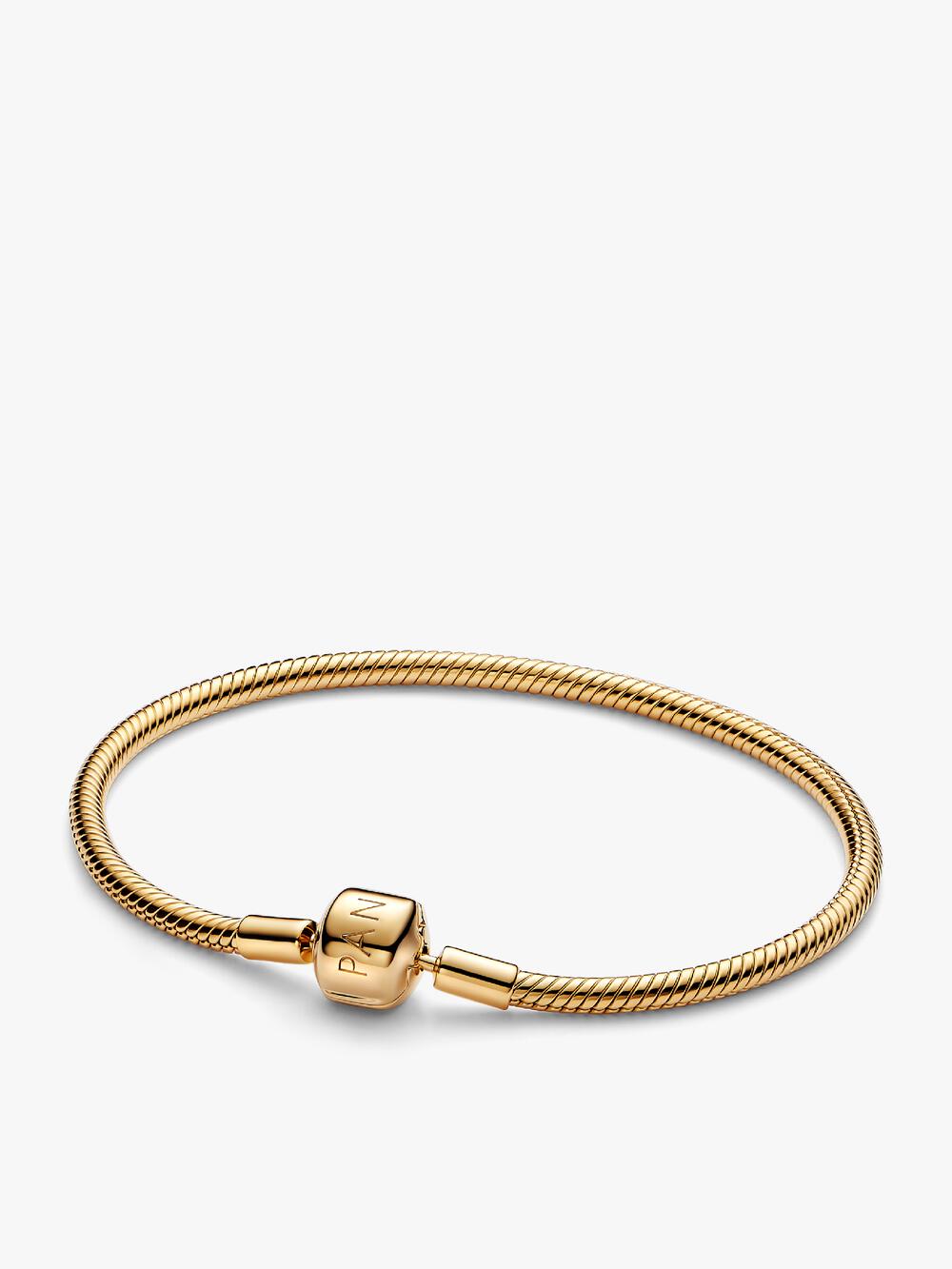 Heart Clasp Snake Chain Bracelet